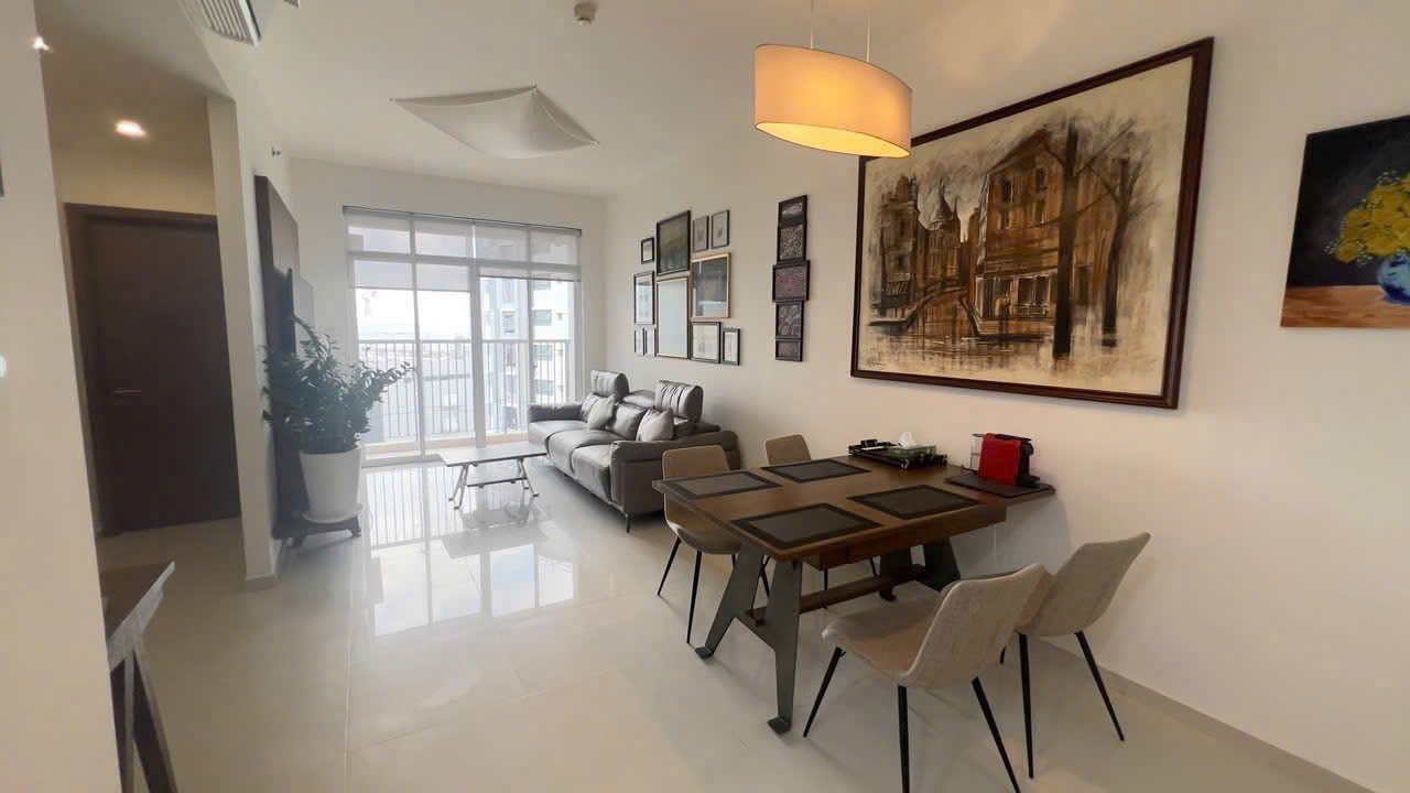 Cho thuê căn 2PN 78m2 Full nt View hồ bơi – Gđ 2 tầng trung
