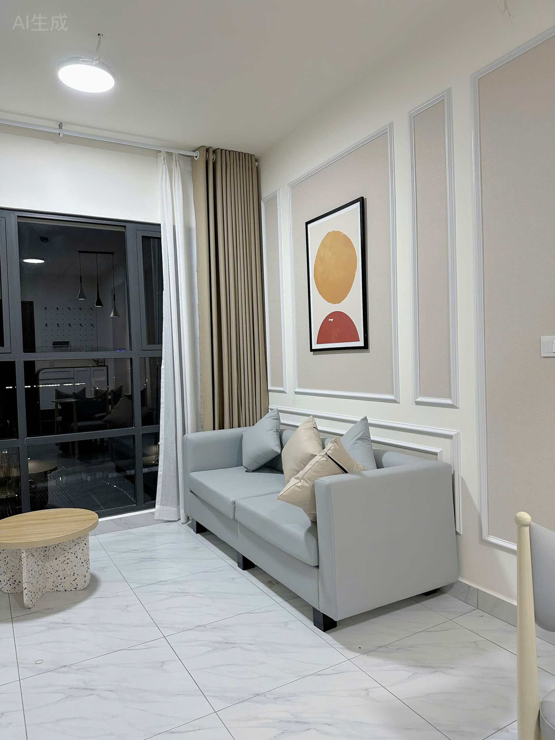 Cho thuê 2Pn 66m3 tháp C2  Haibitat – Tầng trung full nt ở được liền