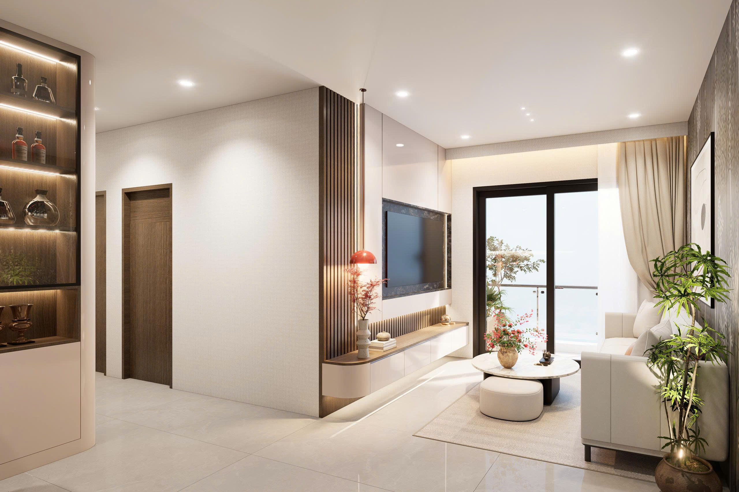 CHO THUÊ CĂN 3PN 99m2 GĐ 3 THÁP D3 | TẦNG CAO VIEW THOÁNG| ĐÔNG NAM