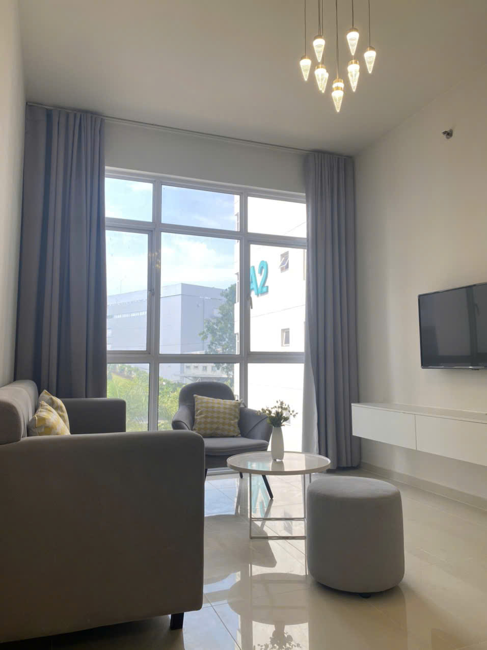 CHO THUÊ CĂN 2PN GĐ 1 THÁP A2 HABITAT- FULL NT VIEW ĐẸP